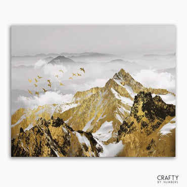 Golden Mountains Landscape (ONLINE ORDER ONLY)