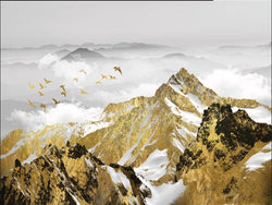 Golden Mountains Landscape (ONLINE ORDER ONLY)