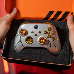 GOLD THUNDER XBOX SERIES X CUSTOM MODDED CONTROLLER (Online Order Only)