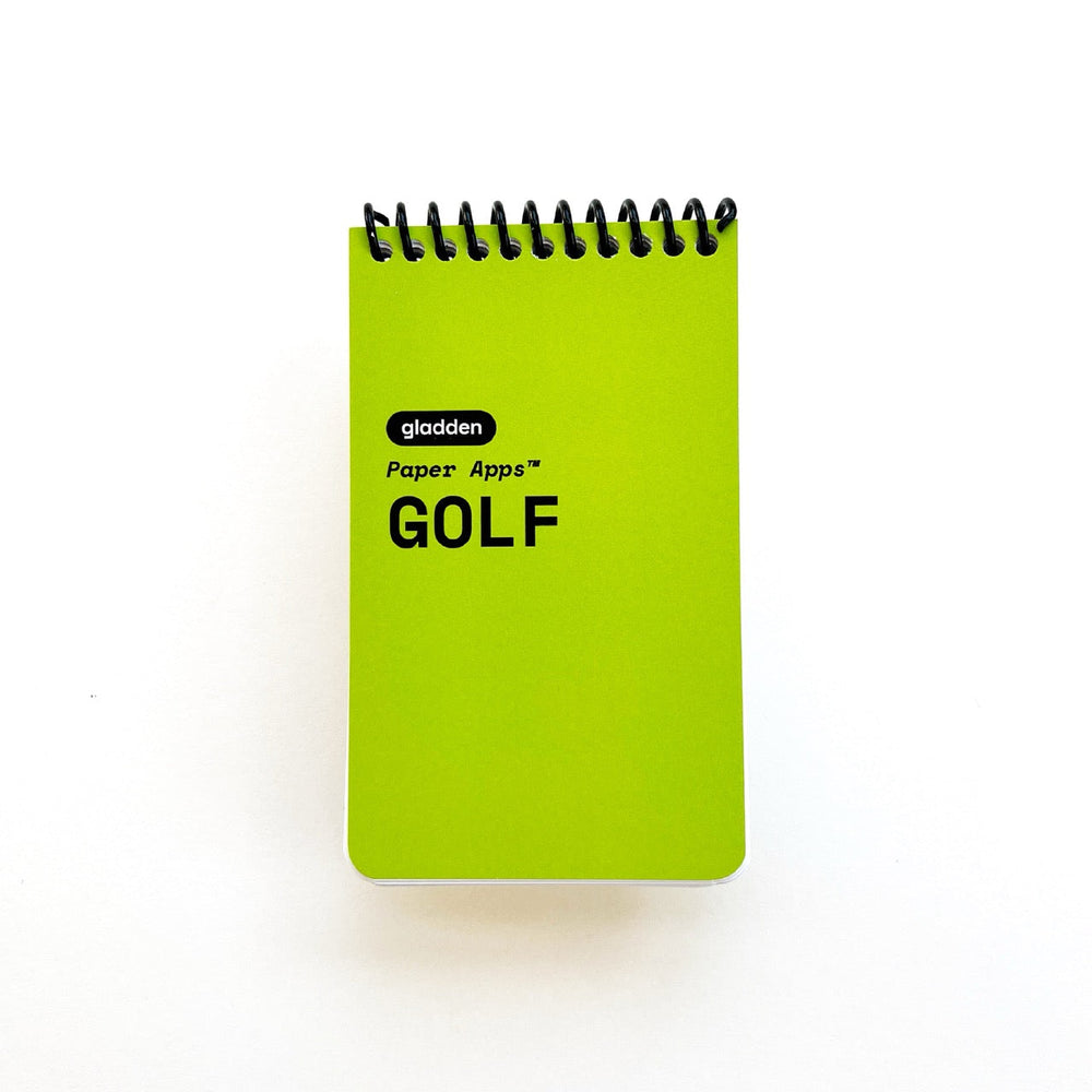Paper Apps™ GOLF - Notebook (Online Order Only)