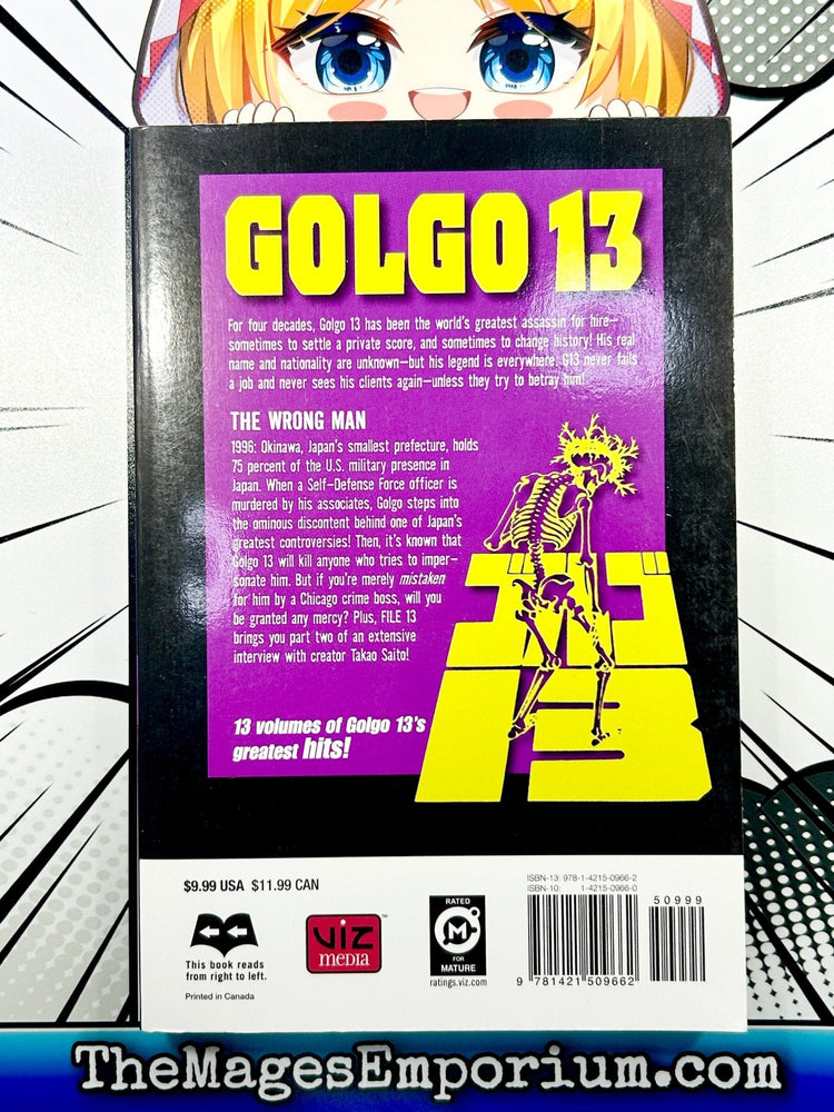 Golgo 13 Vol 11 The Wrong Man (Online Order Only)