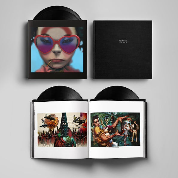 Gorillaz - Humanz: Deluxe Edition [Explicit Content] (Hardcover Book) [Import] (2 Lp's) [Vinyl] (ONLINE ORDER ONLY)