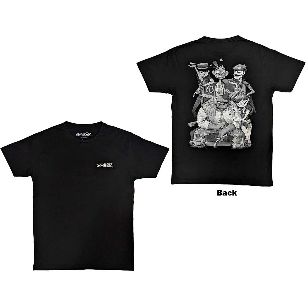 Gorillaz - Pocket Spray - George Group [T-Shirt] (ONLINE ORDER ONLY)