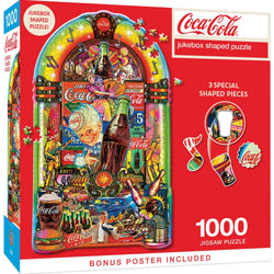 Coca-Cola Jukebox 1000 Piece Shaped Jigsaw Puzzle (ONLINE ORDER ONLY)