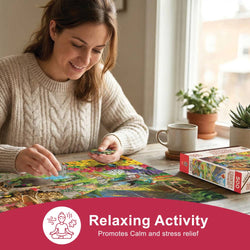 Country Escapes - Gentle Days, Quiet Ways 500 Piece Jigsaw Puzzle