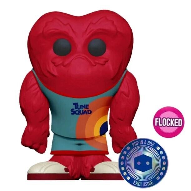 Funko POP! Movies: Space Jam A New Legacy - Gossamer 1186 FLOCKED Pop In A Box Exclusive (ONLINE ORDER ONLY)