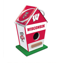 Wisconsin Badgers Birdhouse (ONLINE ORDER ONLY)
