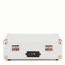 GPO Retro GPOSOHOWH SOHO Portable Briefcase Turntable - White (Large Item, Built-In Speakers, White) [Turntable] (ONLINE ORDER ONLY)