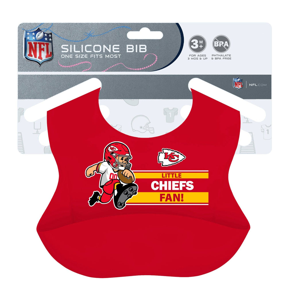 Kansas City Chiefs - NFL Silicone Bib (ONLINE ORDER ONLY)