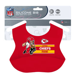 Kansas City Chiefs - NFL Silicone Bib (ONLINE ORDER ONLY)