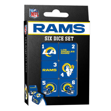 Los Angeles Rams Dice Set - 19mm (ONLINE ORDER ONLY)