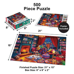 Home Sweet Home - Book Nook 500 Piece Jigsaw Puzzle