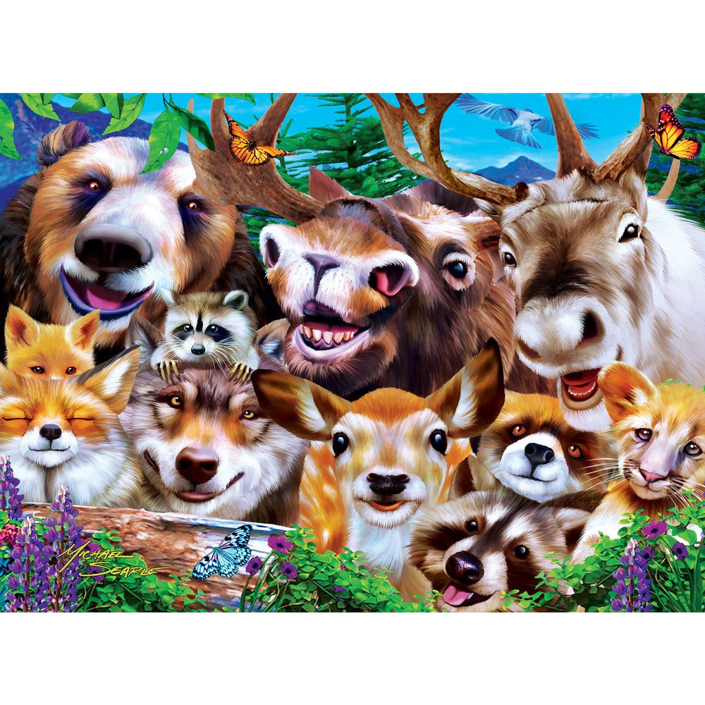 Selfies 100 Piece Jigsaw Puzzles 4-Pack (ONLINE ORDER ONLY)