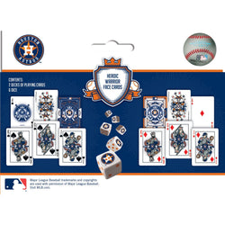 Houston Astros - 2-Pack Playing Cards & Dice Set