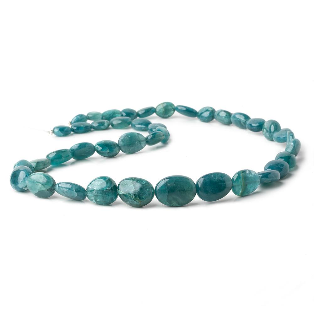 Grandidierite plain nuggets 18 inch 40 beads 8x6-16x12mm A grade (ONLINE ORDER ONLY)