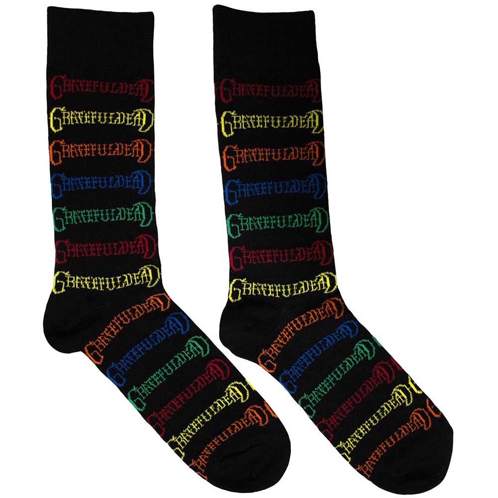 Coloured Logos Pattern [Socks] (ONLINE ORDER ONLY)
