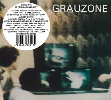 GRAUZONE - Grauzone (40 Years Anniversary Edition) [CD] (ONLINE ORDER ONLY)