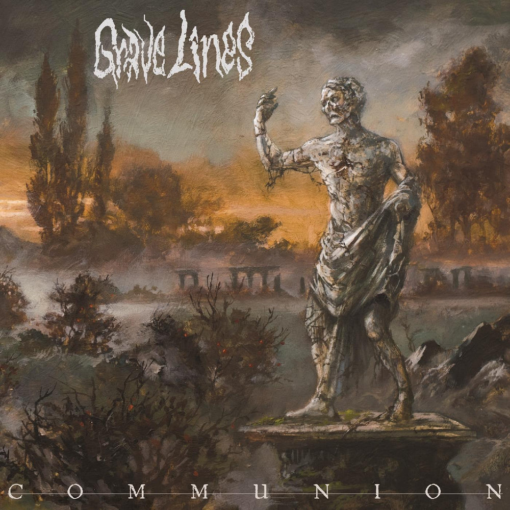 Grave Lines - Communion (BLACK/WHITE SMOKE VINYL) [Vinyl]