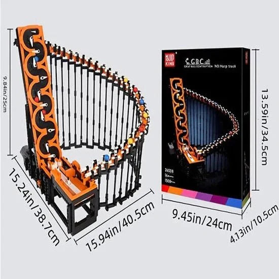 Great Ball Contraption Harp Track With 1508 Pieces (Online Only)