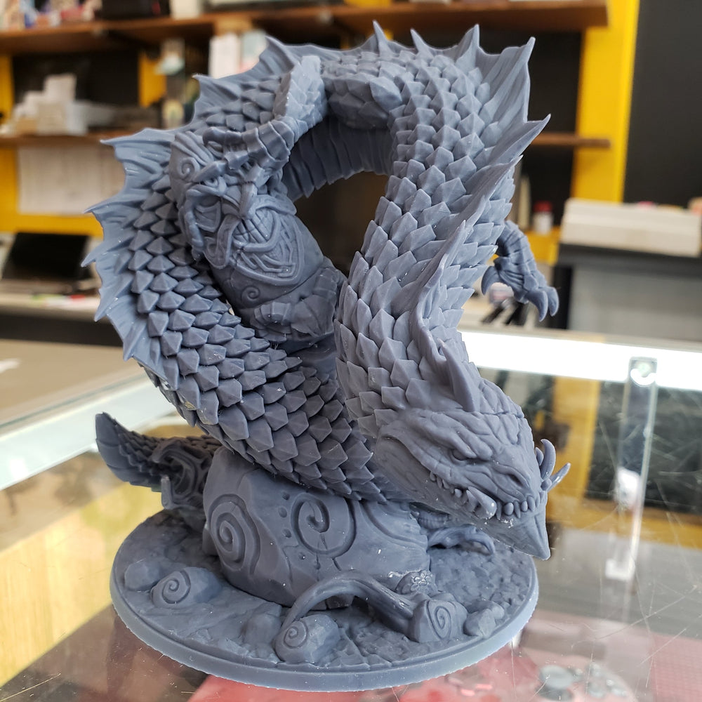 Great Linnorm of Frostheart (Snake-Like Dragon) (Online Order Only)