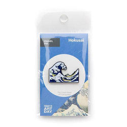 Great Wave off Kanagawa Enamel Pin - Today is Art Day (ONLINE ORDER ONLY)