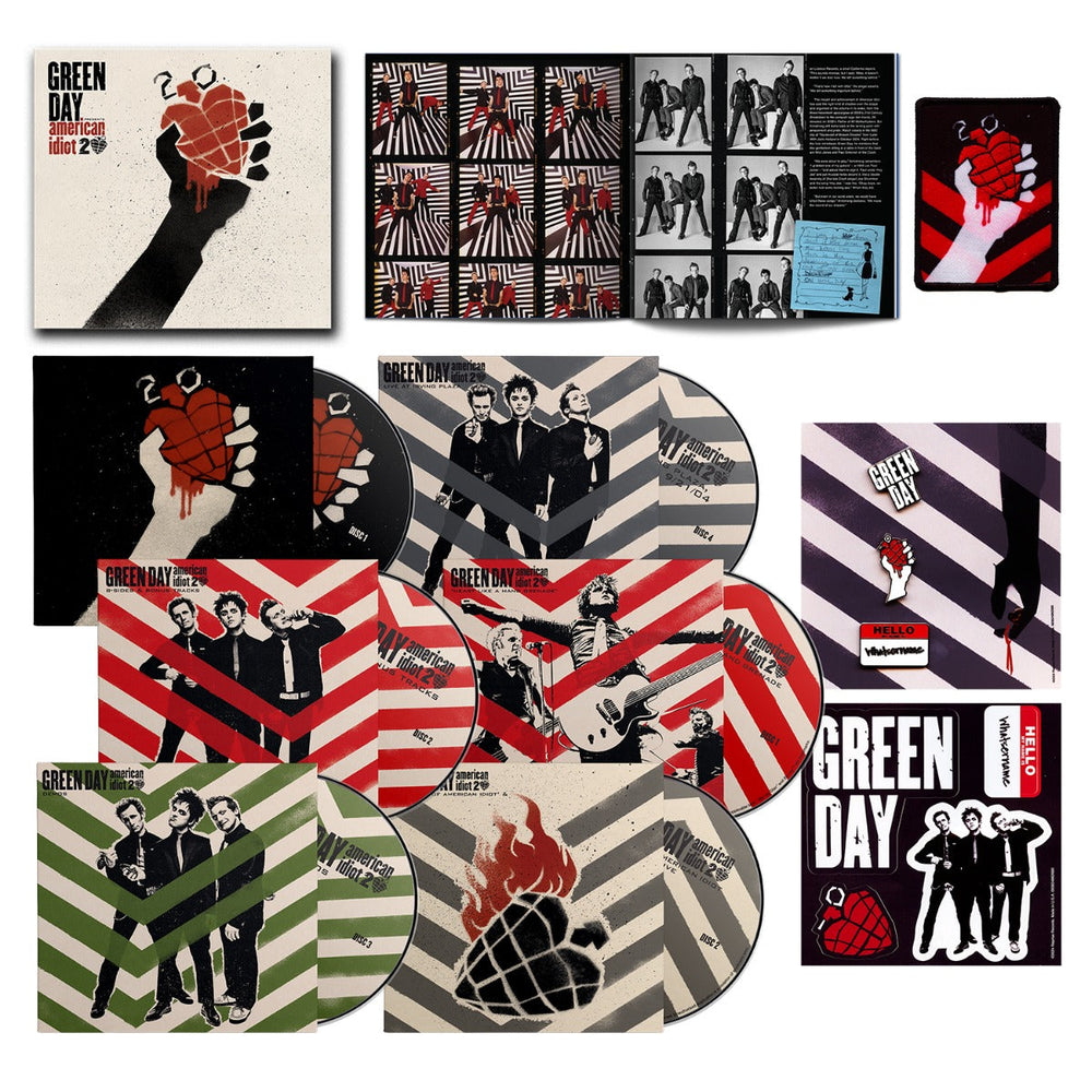 Green Day - American Idiot: 20th Anniversary Deluxe Edition (4 Cd + 2 Blu-ray) [CD] (ONLINE ORDER ONLY)