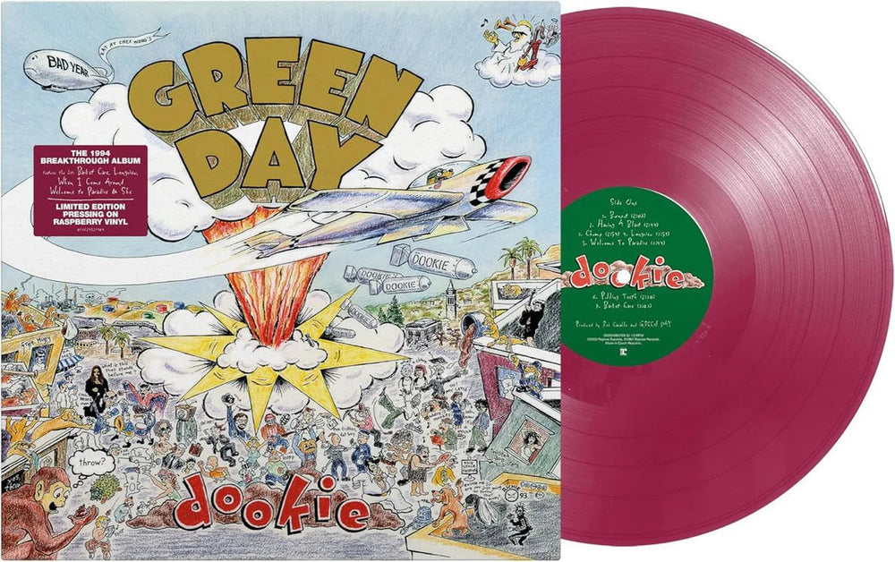 Dookie [Raspberry Vinyl] [Import] [Vinyl] (ONLINE ORDER ONLY)
