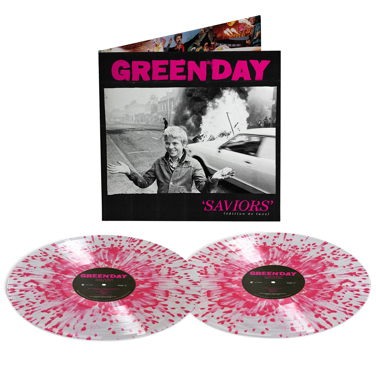 Saviors [Explicit Content] (Indie Exclusive, Deluxe Edition, Clear W/ Hot Pink Splatter Colored Vinyl) (2Lp) [Vinyl]