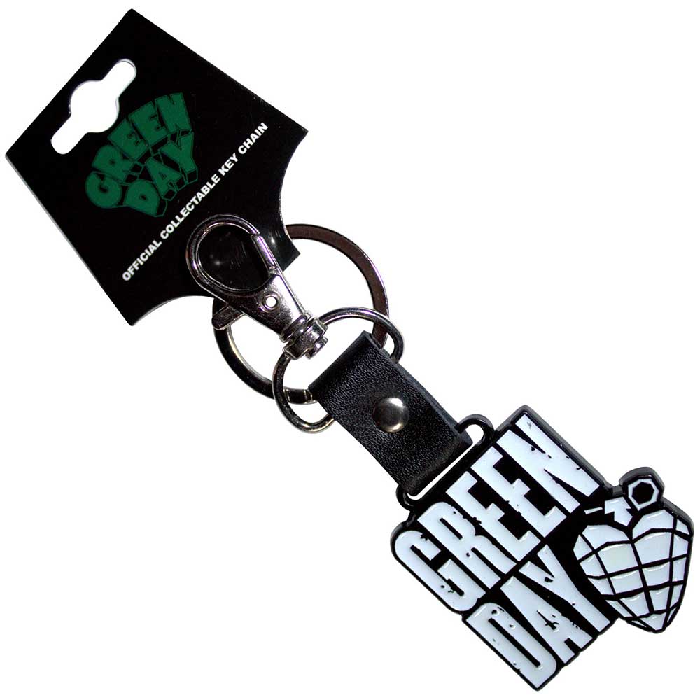 Stacked Logo & Grenade [Keychain] (ONLINE ORDER ONLY)