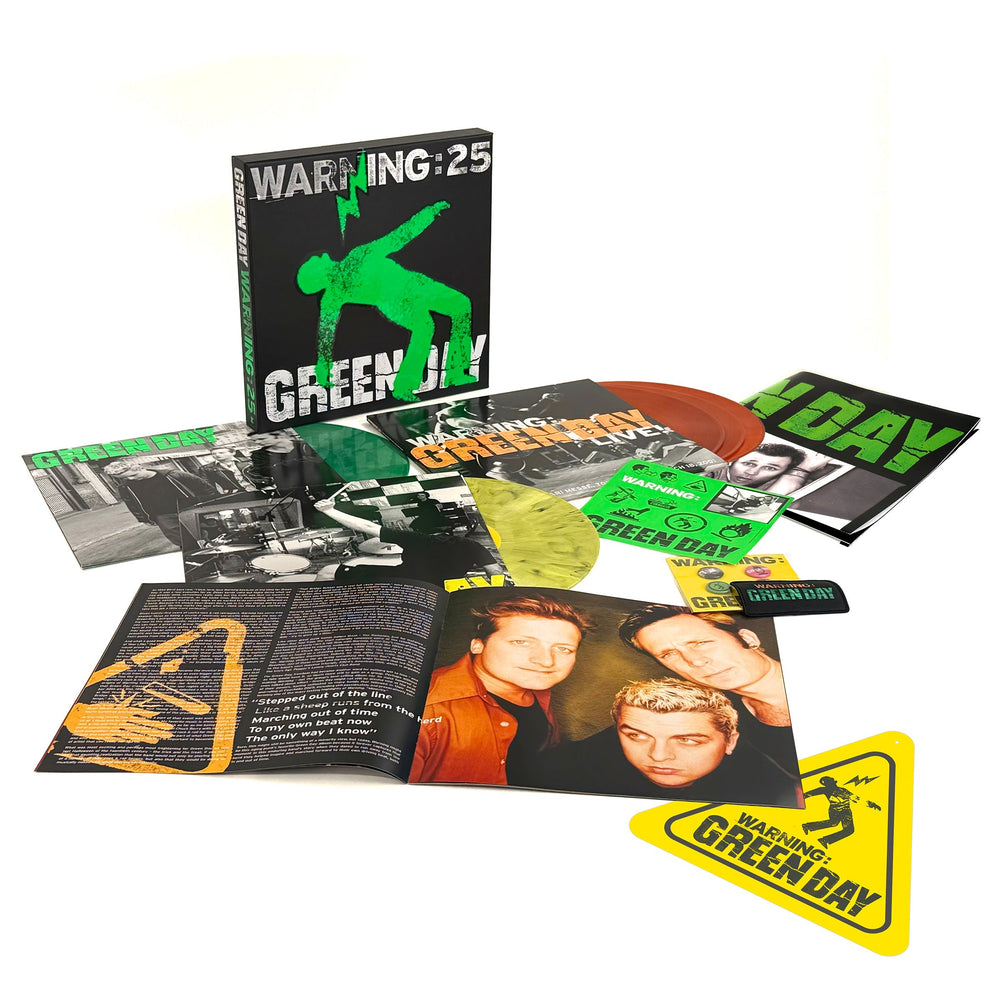 Warning (25Th Anniversary Deluxe Edition) (Indie Exclusive Vinyl Box - Green/Yellow/Orange Vinyl W/ Construction Sign) [3LP] Limited [Vinyl] (ONLINE ORDER ONLY)