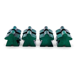 8 Pack of Green Enamel Meeples by Norse Foundry (Online Only)