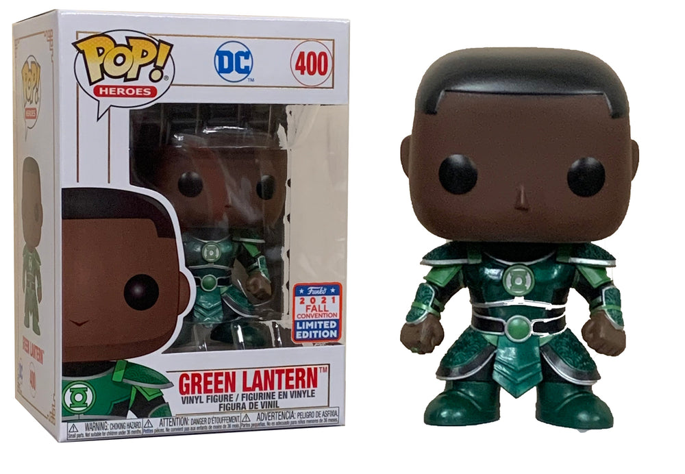 Green Lantern (Imperial Palace, John Stewart, Metallic) 400 - 2021 Fall Convention Exclusive (Online Order Only)