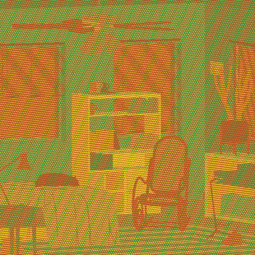 Gregory Uhlmann - Neighborhood Watch (Red/Pink Galaxy Vinyl) [Vinyl] (ONLINE ORDER ONLY)