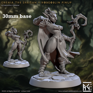 Grenia the Shaman (Female Hobgoblin Shaman) (Online Order Only)