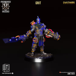 3D Printed Clay Cyanide Forgebound Dominion 28 32 mm D&D (Online Only)