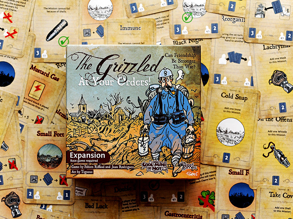 The Grizzled: At Your Orders! Expansion (ONLINE ORDER ONLY)
