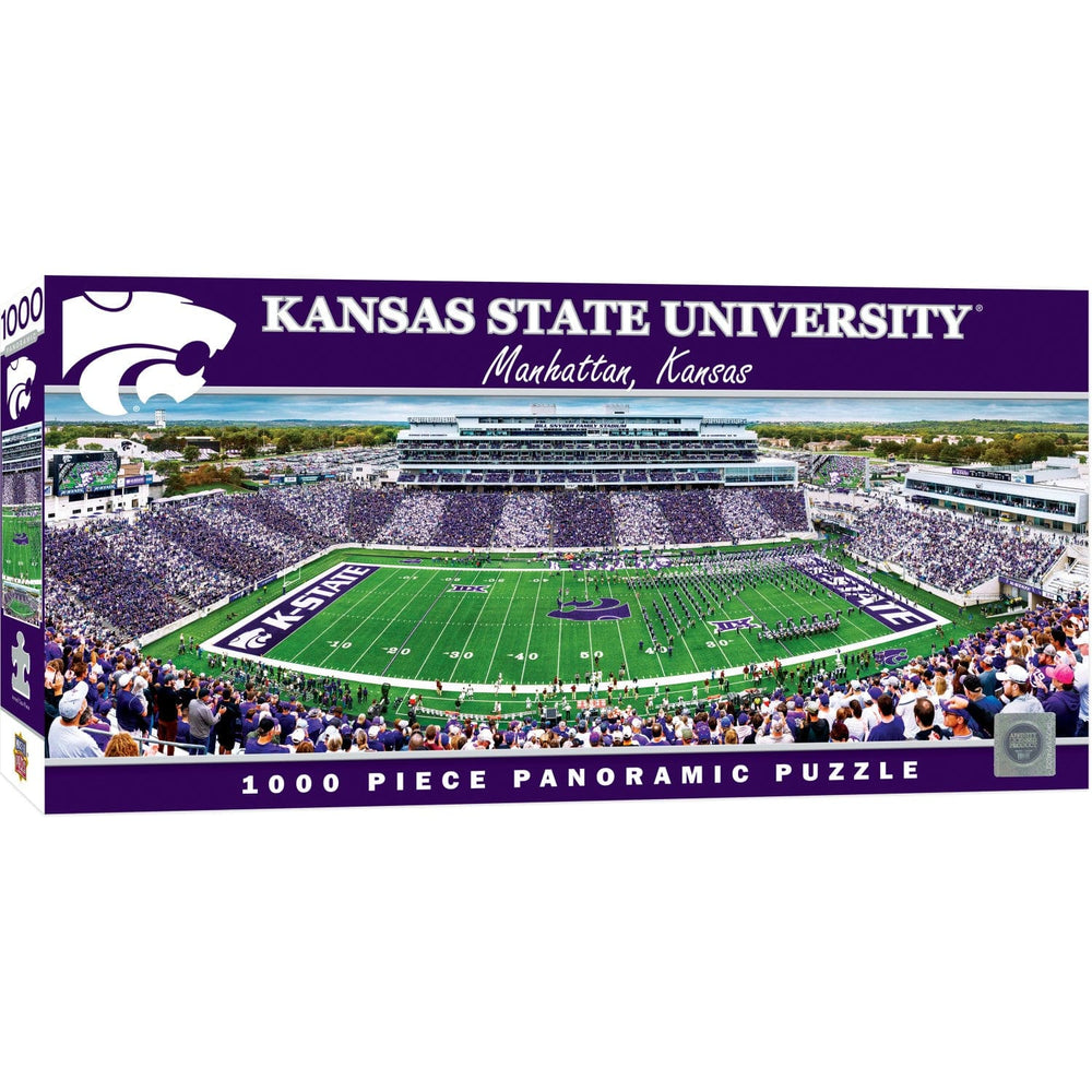 Kansas State Wildcats - 1000 Piece Panoramic Jigsaw Puzzle (ONLINE ORDER ONLY)
