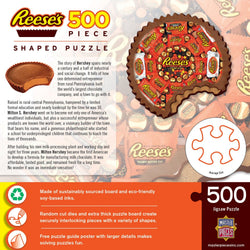 Hershey's Reese's - 500 Piece Shaped Jigsaw Puzzle (ONLINE ORDER ONLY)