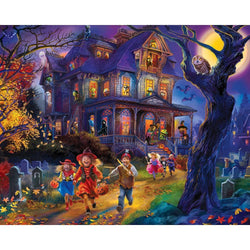 Halloween Glow in the Dark 4-Pack 100 Piece Jigsaw Puzzles (ONLINE ORDER ONLY)