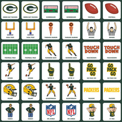 Green Bay Packers Matching Game (ONLINE ORDER ONLY)