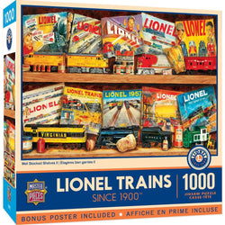 Lionel Trains - Well Stocked Shelves II 1000 Piece Jigsaw Puzzle (ONLINE ORDER ONLY)