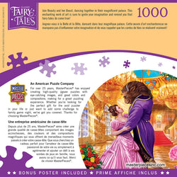 Classic Fairy Tales - Beauty and the Beast 1000 Piece Jigsaw Puzzle (ONLINE ORDER ONLY)