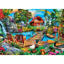 Tranquility - Island Retreat 1000 Piece Jigsaw Puzzle