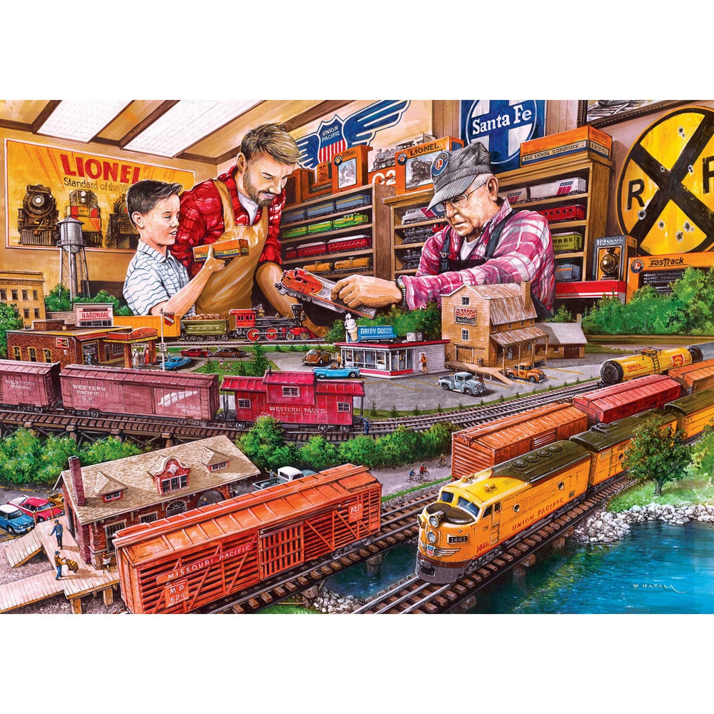 Lionel Trains - Shopping Spree 1000 Piece Jigsaw Puzzle (ONLINE ORDER ONLY)