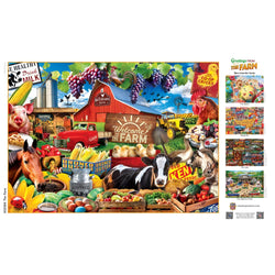 Greetings From the Farm - 500 Piece Jigsaw Puzzle