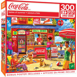Coca-Cola - Tastes of Summer 300 Piece EZ Grip Jigsaw Puzzle (ONLINE ORDER ONLY)