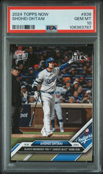 Graded 2024 Topps Now Shohei Ohtani #839 Baseball Card PSA 10 Gem Mint (ONLINE ORDER ONLY)