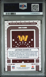 Graded 2024 Panini Photogentic Jayden Daniels #7 Rookie Introductions Rookie RC Football Card PSA 10 Gem Mint (ONLINE ORDER ONLY)