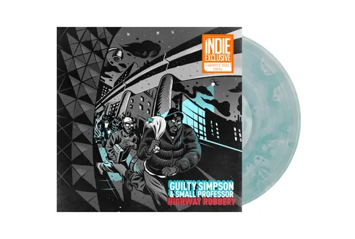 Guilty Simpson & Small Professor - Highway Robbery (Indie Exclusive, Colored Vinyl, Ghostly Teal) [Vinyl] (ONLINE ORDER ONLY)