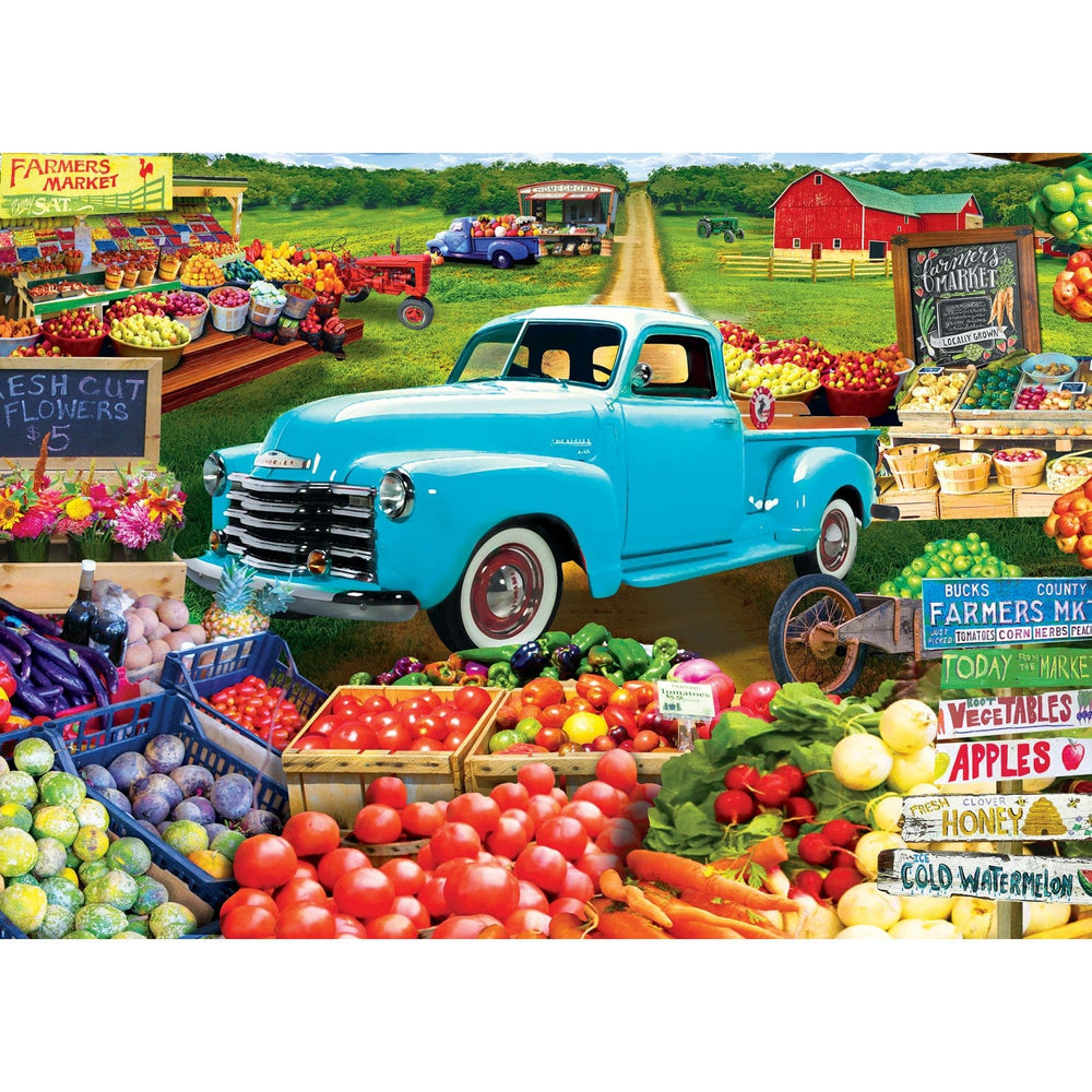 Farm & Country - Market Day 1000 Piece Jigsaw Puzzle (ONLINE ORDER ONLY)